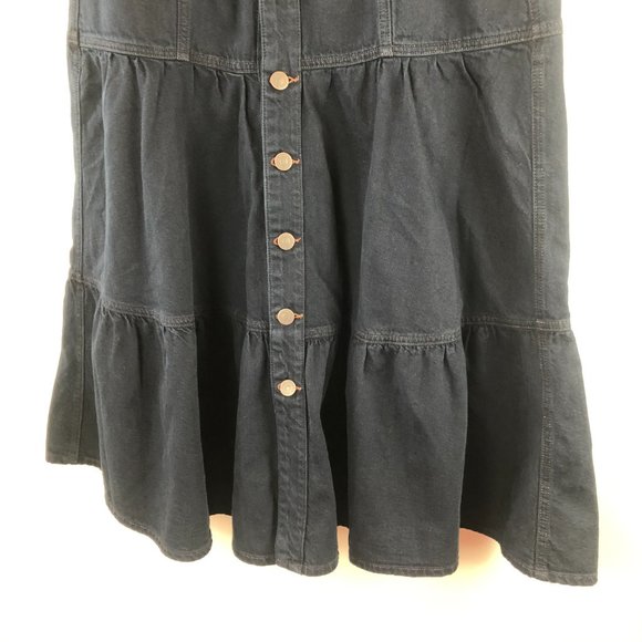 NEW Veronica Beard Lennon Tiered Denim Jean Skirt Size 14 SOLD OUT ONLINE - Picture 5 of 16